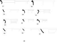 Fig 20. Pottery drawings 57- 68