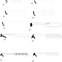 Fig 19. Pottery drawings 47- 56