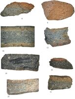 Plate 67. Medieval pot sections Scale 10:1