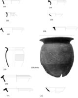 Fig 34. Pottery drawings 233- 242