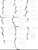 Fig 46. Pottery drawings 372- 395