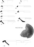Fig 30. Pottery drawings 179- 188